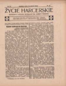 Życie Harcerskie: bezpłatny dodatek miesięczny do "Gazety Polskiej" 1930.09.09 R.2 Nr9