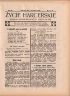 Życie Harcerskie: bezpłatny dodatek miesięczny do "Gazety Polskiej" 1931.09.01 R.3 Nr6/9