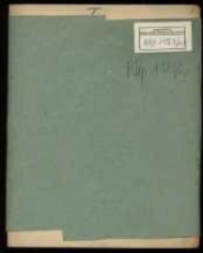 Josel Rajszowel. Cylinder. Sprawozdanie poselskie