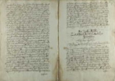 Na ziezdzie kaliskim list od szlachty do JM X Arcibiskupa Gnieznienskiego Bernarda Maciejowskiego, Kalisz 16.01.1607