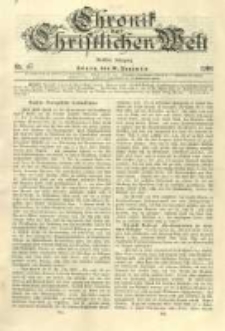 Chronik der christlichen Welt. 1902.11.20 Jg.12 Nr.47