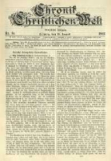 Chronik der christlichen Welt. 1903.08.20 Jg.13 Nr.34