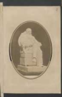 Rzeźba przedstawiająca Józefa Ignacego Kraszewskiego – fotografia, ok. 1889 r.