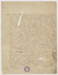 List Józefa Ignacego Kraszewskiego do Karola Wittego z 14 listopada 1841 roku