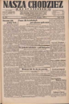 Nasza Chodzież: dziennik poświęcony obronie interesów narodowych na zachodnich ziemiach Polski 1931.08.20 R.9(2) Nr190
