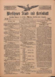 Wreschener Stadt und Kreisblatt: amtlicher Anzeiger f&uuml;r Wreschen, Miloslaw, Strzalkowo und Umgegend 1912.07.09 Nr81
