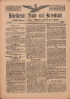Wreschener Stadt und Kreisblatt: amtlicher Anzeiger f&uuml;r Wreschen, Miloslaw, Strzalkowo und Umgegend 1912.07.18 Nr85