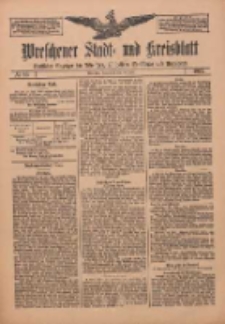 Wreschener Stadt und Kreisblatt: amtlicher Anzeiger f&uuml;r Wreschen, Miloslaw, Strzalkowo und Umgegend 1912.07.20 Nr86