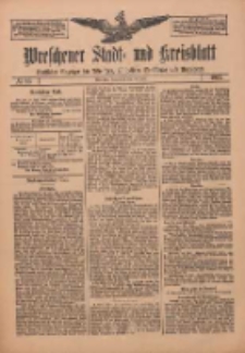 Wreschener Stadt und Kreisblatt: amtlicher Anzeiger für Wreschen, Miloslaw, Strzalkowo und Umgegend 1912.07.20 Nr86