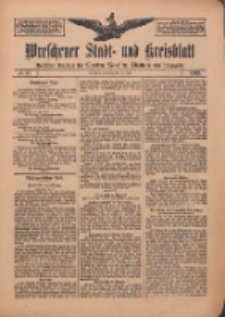 Wreschener Stadt und Kreisblatt: amtlicher Anzeiger f&uuml;r Wreschen, Miloslaw, Strzalkowo und Umgegend 1912.07.23 Nr87