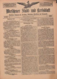 Wreschener Stadt und Kreisblatt: amtlicher Anzeiger f&uuml;r Wreschen, Miloslaw, Strzalkowo und Umgegend 1912.07.30 Nr90