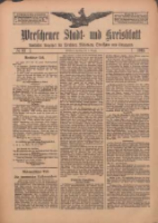 Wreschener Stadt und Kreisblatt: amtlicher Anzeiger f&uuml;r Wreschen, Miloslaw, Strzalkowo und Umgegend 1912.08.06 Nr93