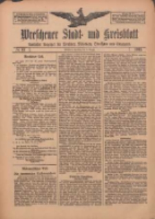 Wreschener Stadt und Kreisblatt: amtlicher Anzeiger für Wreschen, Miloslaw, Strzalkowo und Umgegend 1912.08.06 Nr93