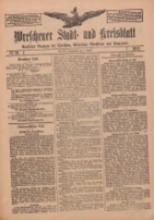 Wreschener Stadt und Kreisblatt: amtlicher Anzeiger f&uuml;r Wreschen, Miloslaw, Strzalkowo und Umgegend 1912.08.08 Nr94