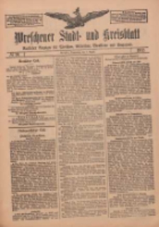 Wreschener Stadt und Kreisblatt: amtlicher Anzeiger für Wreschen, Miloslaw, Strzalkowo und Umgegend 1912.08.08 Nr94