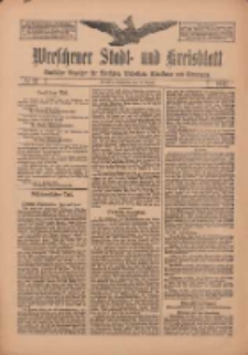 Wreschener Stadt und Kreisblatt: amtlicher Anzeiger f&uuml;r Wreschen, Miloslaw, Strzalkowo und Umgegend 1912.08.15 Nr97