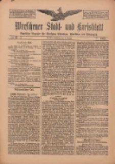 Wreschener Stadt und Kreisblatt: amtlicher Anzeiger für Wreschen, Miloslaw, Strzalkowo und Umgegend 1912.08.15 Nr97