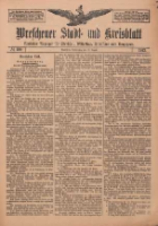 Wreschener Stadt und Kreisblatt: amtlicher Anzeiger für Wreschen, Miloslaw, Strzalkowo und Umgegend 1912.08.22 Nr100