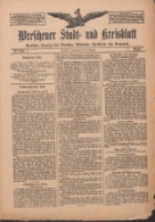 Wreschener Stadt und Kreisblatt: amtlicher Anzeiger f&uuml;r Wreschen, Miloslaw, Strzalkowo und Umgegend 1912.08.31 Nr104
