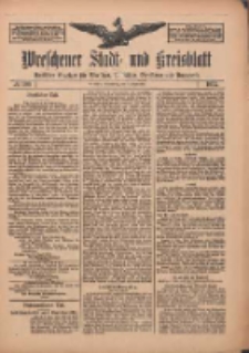 Wreschener Stadt und Kreisblatt: amtlicher Anzeiger für Wreschen, Miloslaw, Strzalkowo und Umgegend 1912.09.05 Nr106
