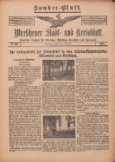 Wreschener Stadt und Kreisblatt: amtlicher Anzeiger für Wreschen, Miloslaw, Strzalkowo und Umgegend 1912.09.07 Nr107