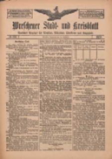 Wreschener Stadt und Kreisblatt: amtlicher Anzeiger f&uuml;r Wreschen, Miloslaw, Strzalkowo und Umgegend 1912.09.21 Nr114