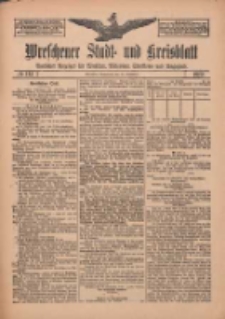 Wreschener Stadt und Kreisblatt: amtlicher Anzeiger für Wreschen, Miloslaw, Strzalkowo und Umgegend 1912.09.21 Nr114