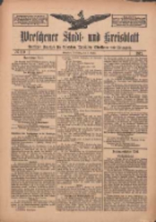 Wreschener Stadt und Kreisblatt: amtlicher Anzeiger für Wreschen, Miloslaw, Strzalkowo und Umgegend 1912.10.03 Nr119