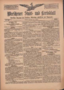 Wreschener Stadt und Kreisblatt: amtlicher Anzeiger f&uuml;r Wreschen, Miloslaw, Strzalkowo und Umgegend 1912.10.05 Nr120
