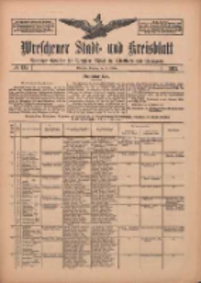 Wreschener Stadt und Kreisblatt: amtlicher Anzeiger f&uuml;r Wreschen, Miloslaw, Strzalkowo und Umgegend 1912.10.15 Nr124