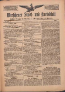 Wreschener Stadt und Kreisblatt: amtlicher Anzeiger f&uuml;r Wreschen, Miloslaw, Strzalkowo und Umgegend 1912.10.22 Nr127