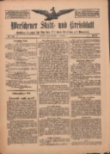 Wreschener Stadt und Kreisblatt: amtlicher Anzeiger f&uuml;r Wreschen, Miloslaw, Strzalkowo und Umgegend 1912.11.14 Nr137