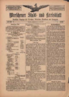 Wreschener Stadt und Kreisblatt: amtlicher Anzeiger f&uuml;r Wreschen, Miloslaw, Strzalkowo und Umgegend 1912.11.23 Nr141