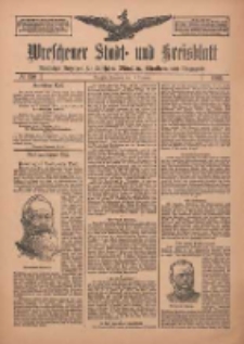 Wreschener Stadt und Kreisblatt: amtlicher Anzeiger f&uuml;r Wreschen, Miloslaw, Strzalkowo und Umgegend 1912.12.14 Nr150