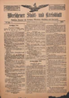 Wreschener Stadt und Kreisblatt: amtlicher Anzeiger für Wreschen, Miloslaw, Strzalkowo und Umgegend 1912.12.28 Nr155