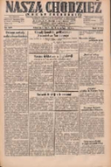 Nasza Chodzież: dziennik poświęcony obronie interes&oacute;w narodowych na zachodnich ziemiach Polski 1931.09.06 R.9(2) Nr205