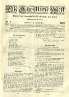 Die Christliche Welt: evangelisches Gemeindeblatt f&uuml;r Gebildete aller St&auml;nde. 1903.03.12 Jg.17 Nr.11
