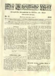Die Christliche Welt: evangelisches Gemeindeblatt für Gebildete aller Stände. 1903.04.02 Jg.17 Nr.14