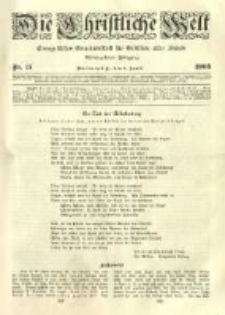 Die Christliche Welt: evangelisches Gemeindeblatt für Gebildete aller Stände. 1903.04.09 Jg.17 Nr.15