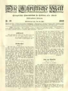 Die Christliche Welt: evangelisches Gemeindeblatt f&uuml;r Gebildete aller St&auml;nde. 1903.05.14 Jg.17 Nr.20