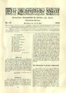 Die Christliche Welt: evangelisches Gemeindeblatt für Gebildete aller Stände. 1903.05.28 Jg.17 Nr.22