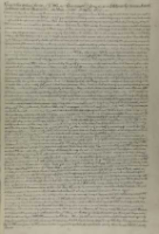 Quaerella totius Aulae S.R.Mttis per Generosum D. Joannem Solikowski coram Senatu in Conuocatione Warsowien. recitata Anno Domini 1573