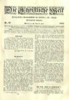 Die Christliche Welt: evangelisches Gemeindeblatt f&uuml;r Gebildete aller St&auml;nde. 1903.06.18 Jg.17 Nr.25