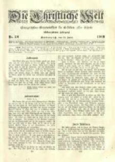 Die Christliche Welt: evangelisches Gemeindeblatt für Gebildete aller Stände. 1903.06.25 Jg.17 Nr.26