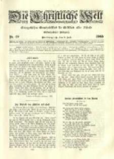 Die Christliche Welt: evangelisches Gemeindeblatt für Gebildete aller Stände. 1903.07.02 Jg.17 Nr.27