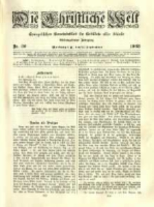 Die Christliche Welt: evangelisches Gemeindeblatt f&uuml;r Gebildete aller St&auml;nde. 1903.09.24 Jg.17 Nr.39