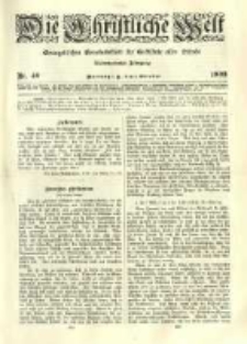 Die Christliche Welt: evangelisches Gemeindeblatt f&uuml;r Gebildete aller St&auml;nde. 1903.10.01 Jg.17 Nr.40