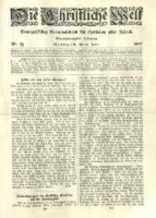 Die Christliche Welt: evangelisches Gemeindeblatt für Gebildete aller Stände. 1907.06.20 Jg.21 Nr.25