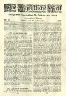 Die Christliche Welt: evangelisches Gemeindeblatt f&uuml;r Gebildete aller St&auml;nde. 1907.09.12 Jg.21 Nr.37