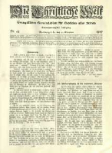 Die Christliche Welt: evangelisches Gemeindeblatt f&uuml;r Gebildete aller St&auml;nde. 1907.10.31 Jg.21 Nr.44